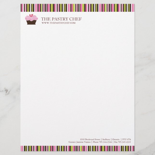Bakery Letterhead (Front)