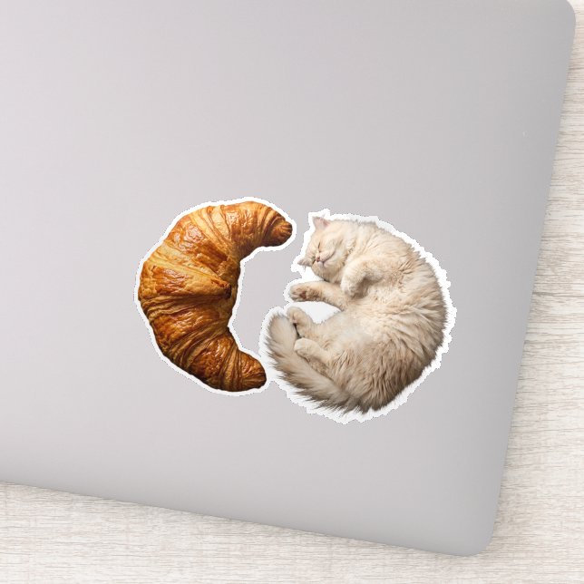 Bakery Lover Cat – Croissant Kitty (Detail)