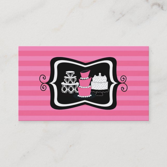 Bakery or Cake Shop Business Cards (Front)