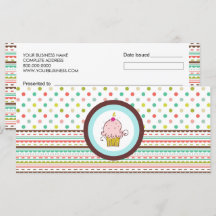 Bakery or Cupcake Shop Gift Certificates