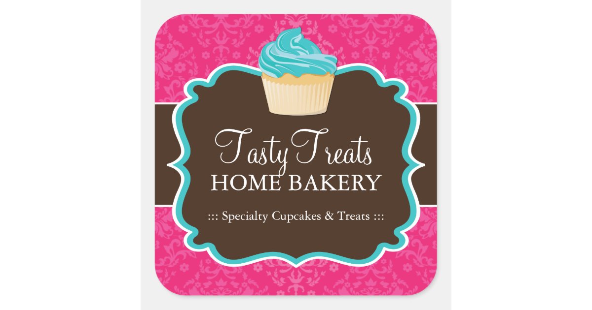 bakery packaging stickers zazzleca