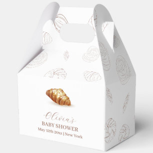 Bakery Pastry Bun In The Oven Baby Shower Favor Box