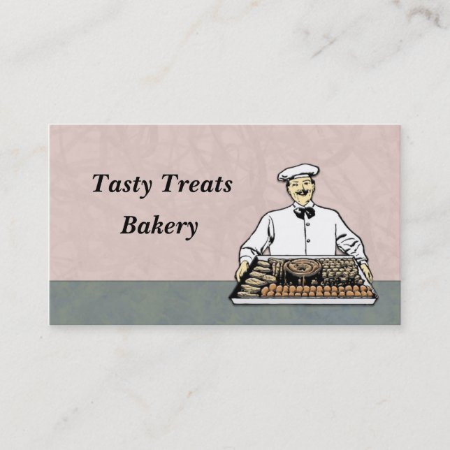 Bakery Pastry Business Card (Front)