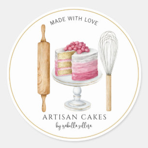 Bakery Pastry Chef Baker Cake Product Labels