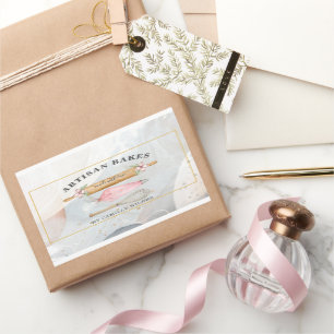 Bakery Pastry Chef Bakers Tools Business   Rectang Sticker