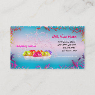 Bakery/Pastry/Cupcakes Business Business Card