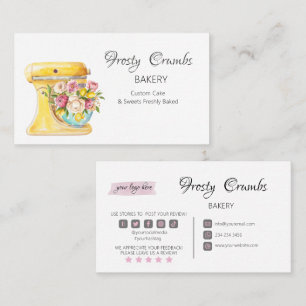 Bakery Pastry Sweets Cupcakes   Business Card