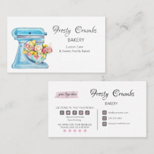 Bakery Pastry Sweets Cupcakes   Business Card