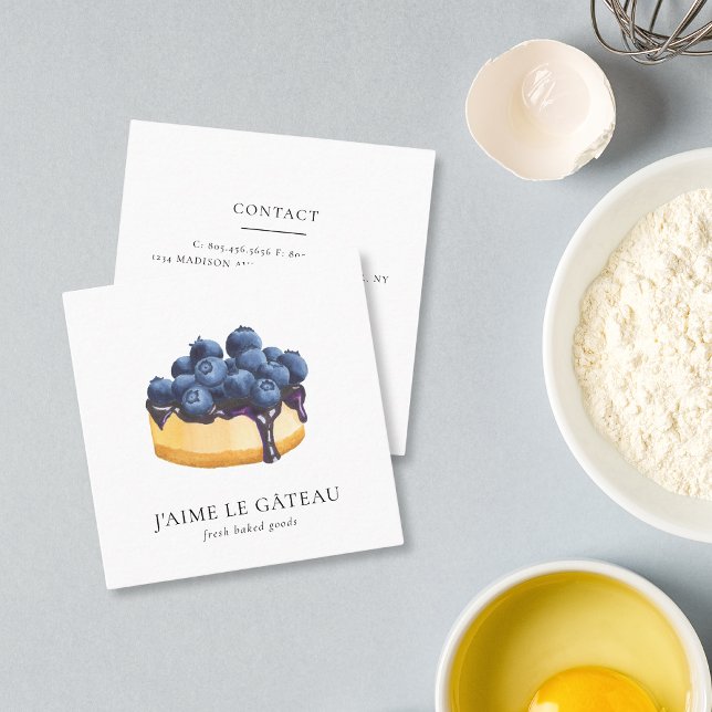 Bakery / Patisserie Business Card (Creator Uploaded)