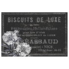 Bakery Patisserie French Vintage Black Ad Peony 