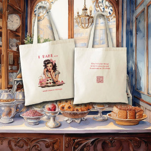 Bakery Pin-Up Girl Cakes and Pastries Tote Bag