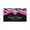 Bakery Pink Cupcake Zebra Animal Print