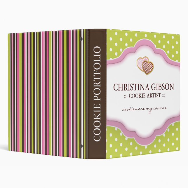 Bakery Portfolio Binder (Background)