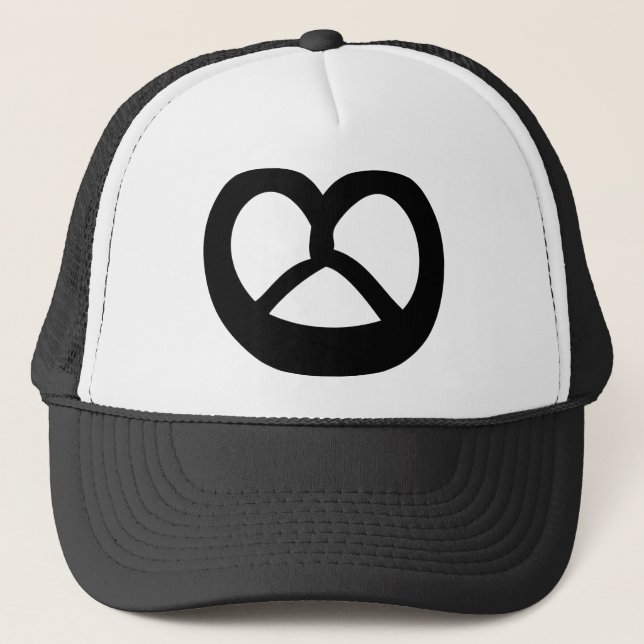 bakery pretzel trucker hat (Front)