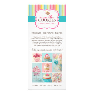 Bakery Price List Rack Card