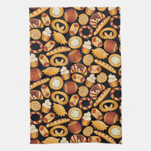 Bakery products kitchen towel