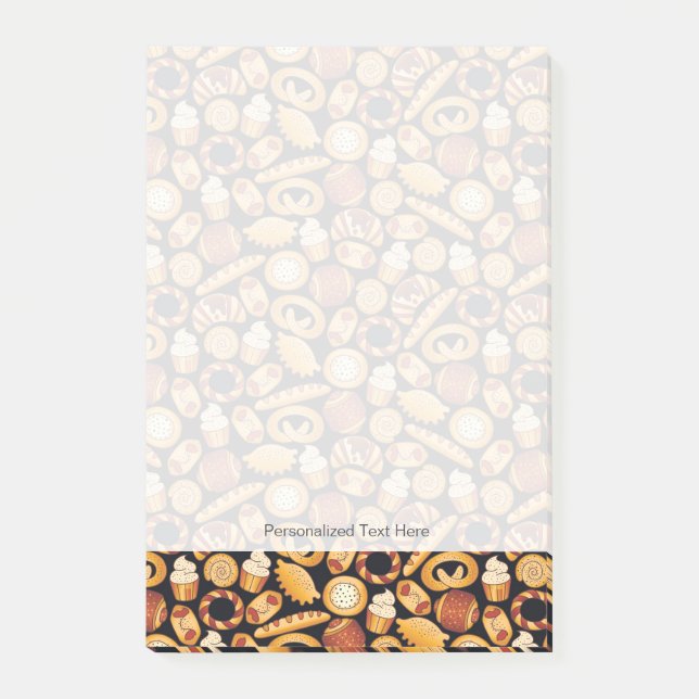 Bakery products post-it notes (Front)