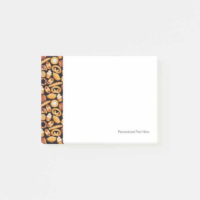 Bakery products post-it notes (Front)