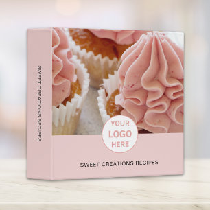 Bakery Recipe Custom Logo Binder