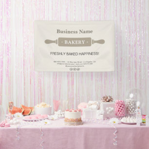 Bakery Rolling Pin Business Banner