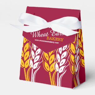 Bakery samples wheat red promotional gift box