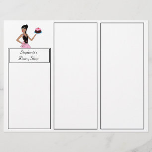Bakery Shop - African American Pastry Diva Flyers