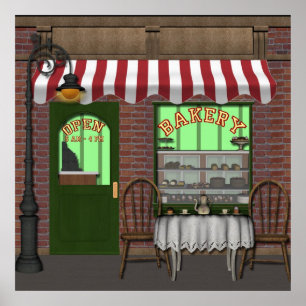 Bakery Shop fun Bussiness or Home poster
