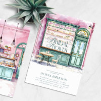 Bakery Shop Watercolor Bridal Shower