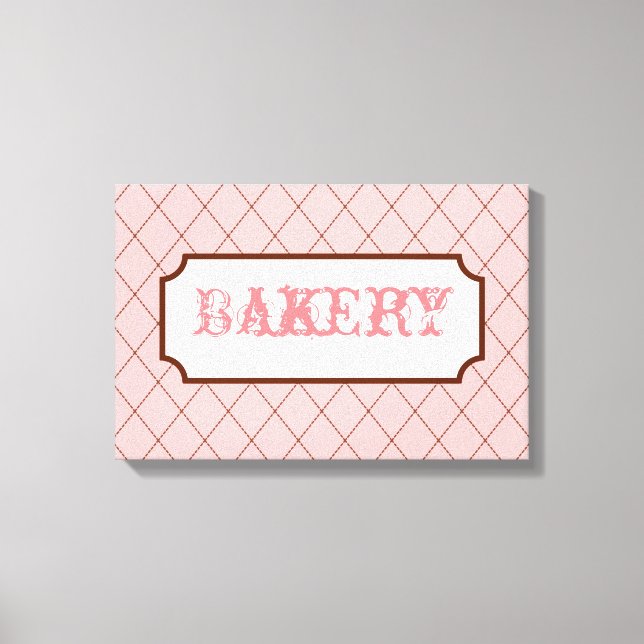 Bakery Sign Wall Art (Front)
