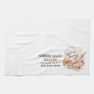 Bakery Store Pastry Chef Dessert Sweets Cake Baker Kitchen Towel
