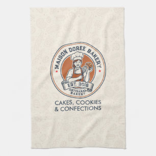 Bakery Store Pastry Chef Dessert Sweets Cake Baker Kitchen Towel
