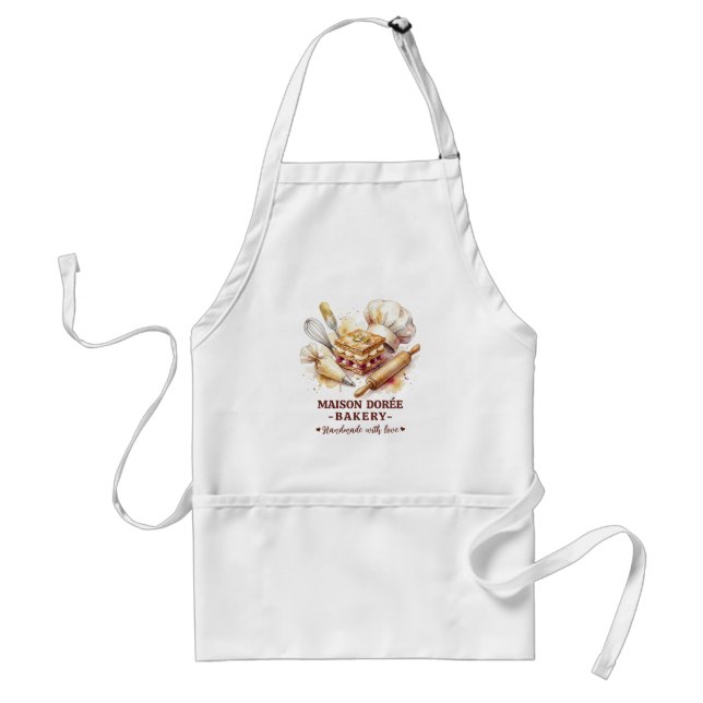 Bakery Store Pastry Chef Dessert Sweets Cake Baker Standard Apron (Front)