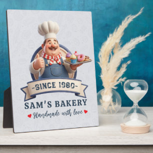Bakery Store Pastry Chef Desserts Sweets Cake Shop Plaque