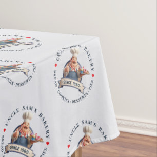 Bakery Store Pastry Chef Desserts Sweets Cake Shop Tablecloth