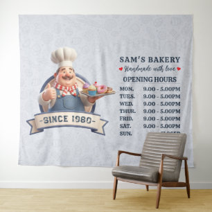 Bakery Store Pastry Chef Desserts Sweets Cake Shop Tapestry