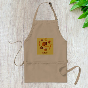 Bakery Themed Bread Pastries and Sweets  Standard Apron