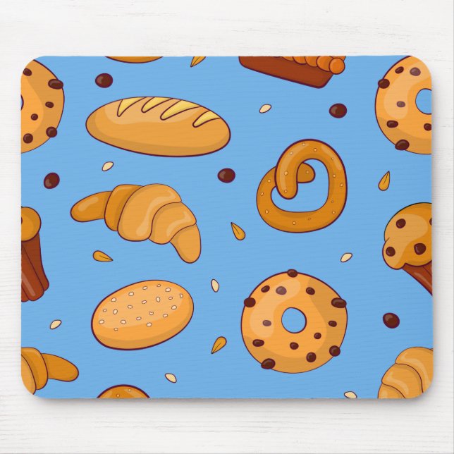 Bakery Themed Mouse Pad (Front)