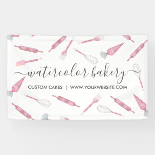 Bakery Utensils Homemade Chef Banner