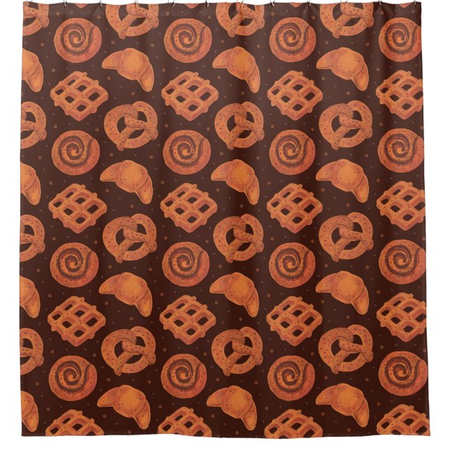 Bakery Watercolor: Seamless Food Texture (Front)