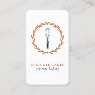 Bakery Whisk Business Card