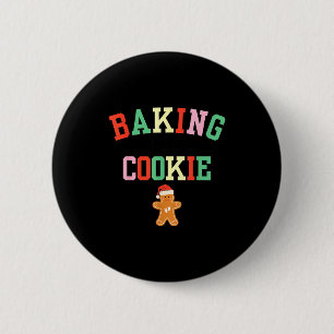 Baking A Little Cookie Pregnant Christmas Mom To B 2 Inch Round Button