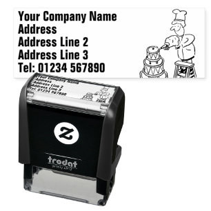 Baking and Cake Making, Cake Maker Self-inking Stamp