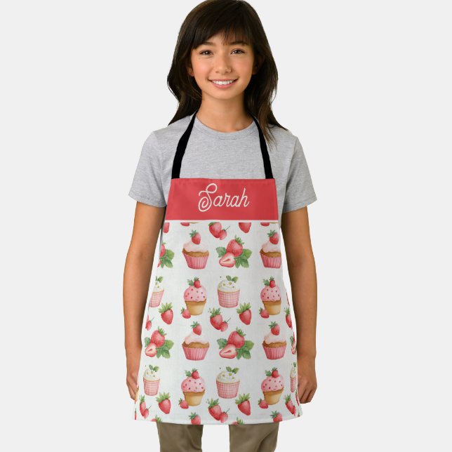 Baking Apron Kids Personalized with Name (Insitu)