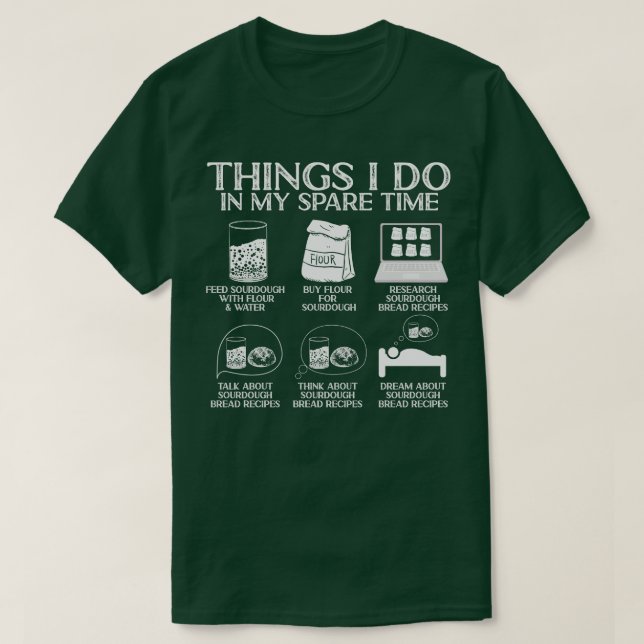 Baking Baker Bakery Sourdough Bread Master T-Shirt (Design Front)