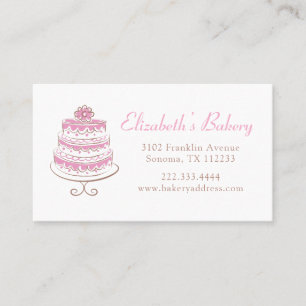 Baking Bakery Business Card
