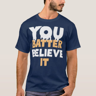 Baking Batter Design For A Baker   T-Shirt