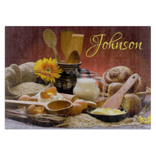 Baking Bread Cutting Board