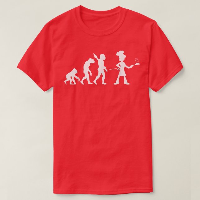 Baking Bread Master Baker Bakery Evolution T-Shirt (Design Front)