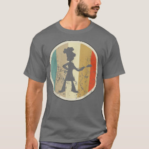 Baking Bread Master Baker Bakery Vintage Retro Dis T-Shirt