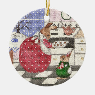 baking bunny ornament